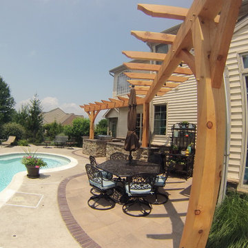 Poolside Kitchen & Entertaining Area