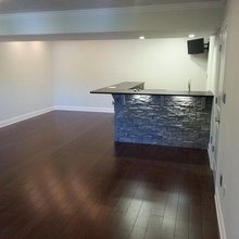 Basement wet bar