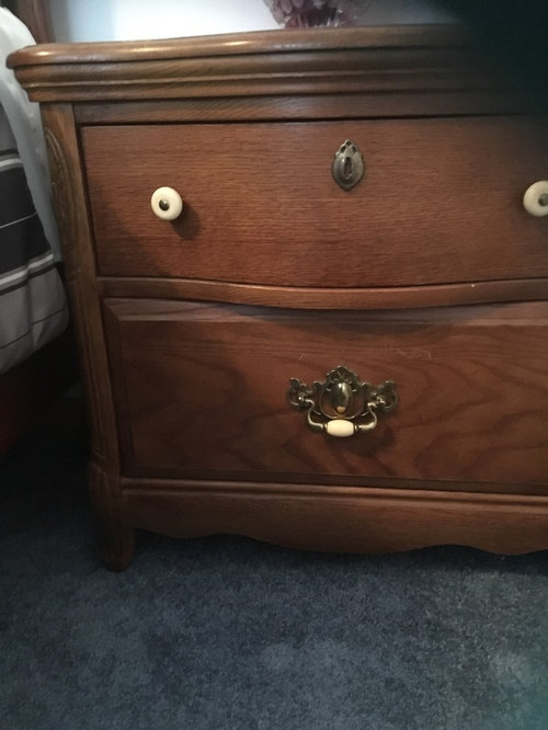 25 Year Old Oak Dresser How To Update