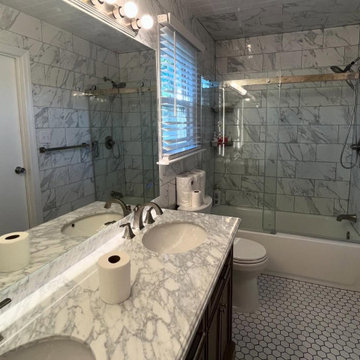 Elegant, White Bathroom