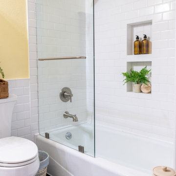 Two Traditional Bathrooms Remodels
