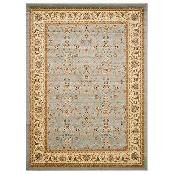 Safavieh Lyndhurst Collection LNH312 Rug, Light Blue/Ivory, 11' X 15'