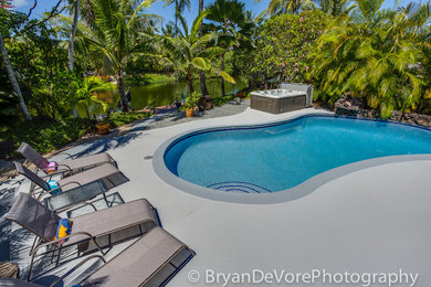 Pool - tropical pool idea in Hawaii