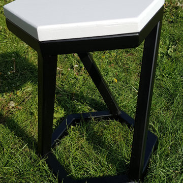 hexagonal stool