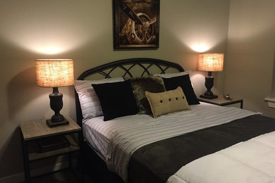 Inspiration for a contemporary bedroom remodel in Seattle