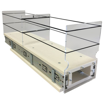 5x1x22 Storage Solution Drawer, Cream