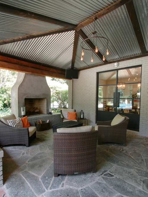 Best Corrugated Metal Ceiling Home Design Design Ideas \u0026 Remodel Pictures  Houzz