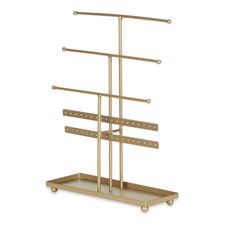 OnDisplay Tiered Acrylic Jewelry Cabinet Organizer