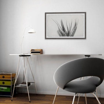 "Thin Stems" Framed Painting Print