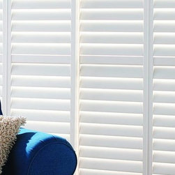 Hunter Douglas Palm Beach&trade; Polysatin Shutters - Window Blinds