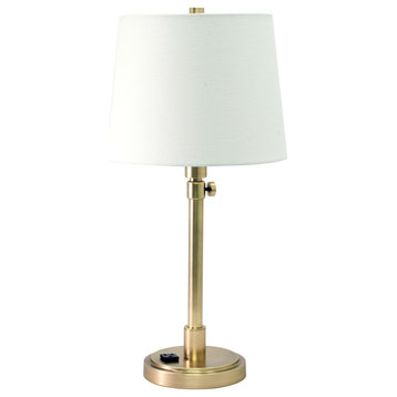 House of Troy TH751 Townhouse 1 Light Title 20 Compliant Accent - Raw Brass