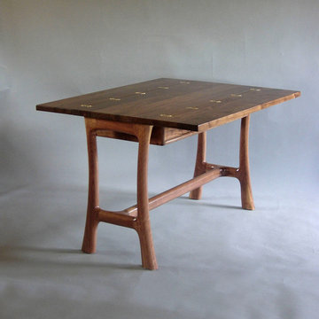 American black walnut table with leaves