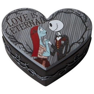 The Nightmare Before Christmas Disney Showcase Jack and Sally Trinket Box