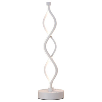 Lenk | Minimalistic Spiral LED Table Lamp with Eye Protection