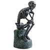 Design Toscano Skeleton Thinker Statue