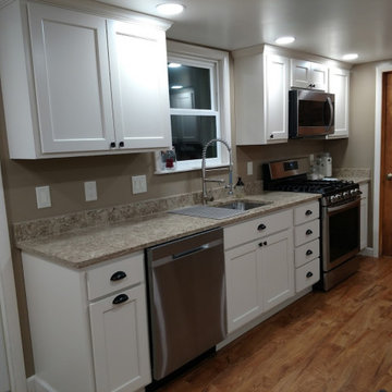 challenging remodel with low ceilings.