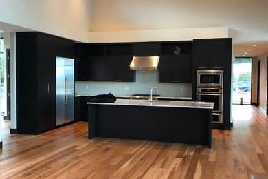 Contemporary kitchen in Vancouver.