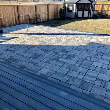 Cedar Fence and Large Patio
