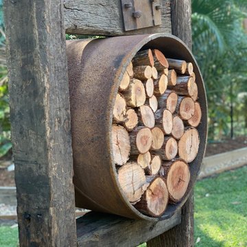 Custom firewood storage