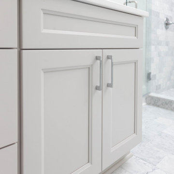 Natural Marble Master Bathroom