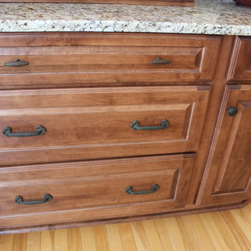 Maple Cabinets with Granite Countertops ~ Olmsted Falls, OH