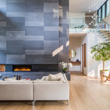 Wildwood - Living Room, Stair, Fireplace