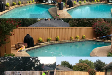Complete Fence Replacement & Stain