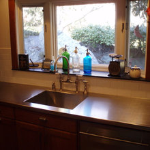 kitchen counters and sinks