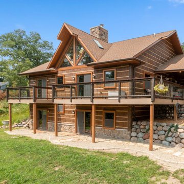 Concrete Log Siding Homes