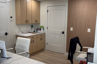 Inspiration for a 1950s home design remodel in Chicago