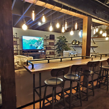 Industrial Urban Loft Basement