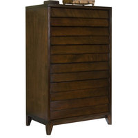 Emma Mason Signature Ruedas 6-Drawer Hign Chest, Mocha LIG0017