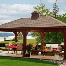 Cupolas for outdoor pavilion