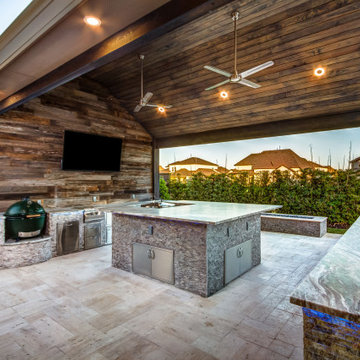 Luxury Outdoor Kitcken