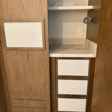 Elevate Your Cabinets with Professional Wallpaper Installation