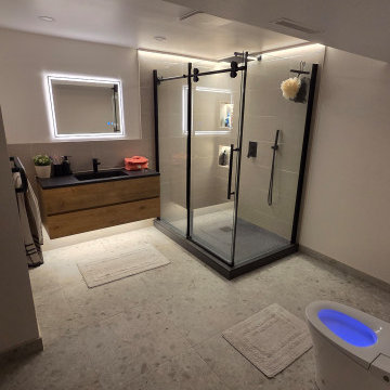 Topal Électrique | Modern bathroom renovation