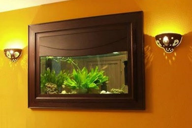Custom Wall Aquarium Project