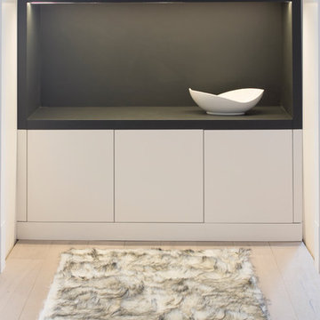 Hudson Faux Fur Rug - Gradient Grey 3x5