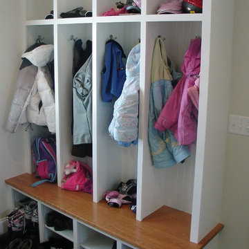 Mudroom Storage with Bench