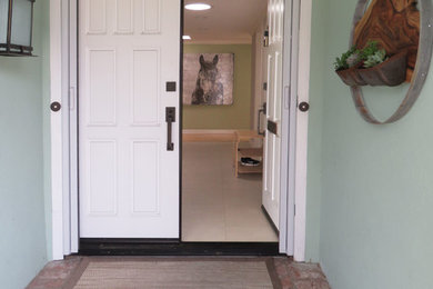 Inspiration for a modern entryway remodel in Phoenix