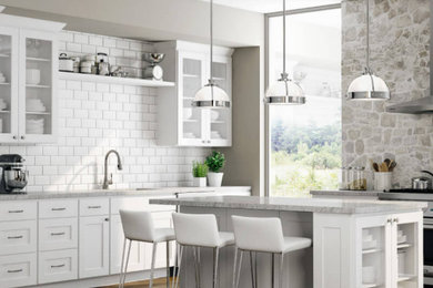 Trendy kitchen photo in St Louis