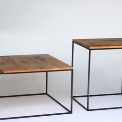 Modern Steel Frame Tables - Coffee Tables