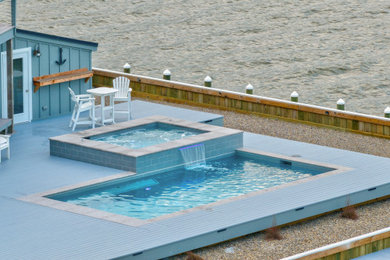 Example of a trendy pool design in Other