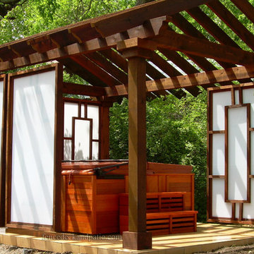Hot Tub Privacy Panel - Polygal