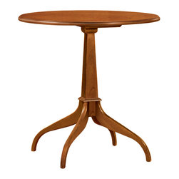 Stickley Round Pedestal Table 4130 - Side Tables And End Tables