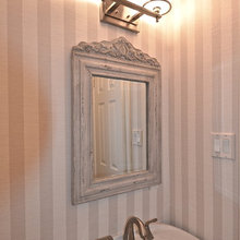 grey powder room ideas