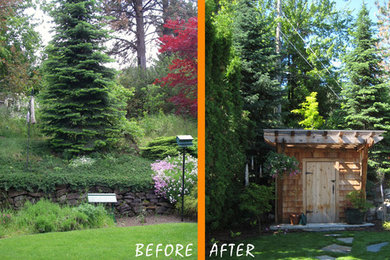 Whitworth Landscape Renovation Before and After