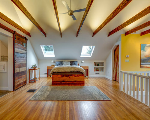 Garage Attic Conversion Design Ideas & Remodel Pictures | Houzz