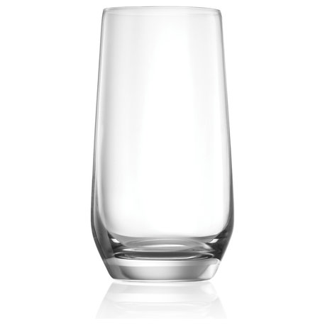 Lucaris Hong Kong Hip Long Drink, 15.6 oz, Set of 4