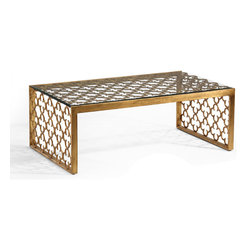 Inviting Home Inc. - Wrought Iron Coffee Table - Coffee Tables